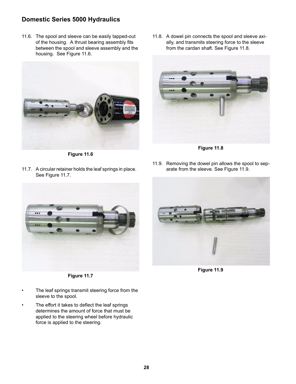 Domestic series 5000 hydraulics | Cub Cadet 5000 Series User Manual | Page 32 / 96