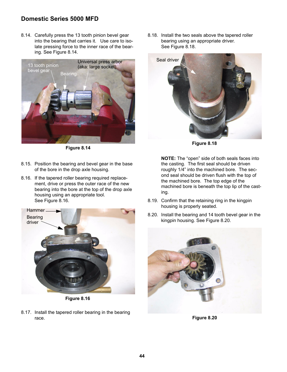 Domestic series 5000 mfd | Cub Cadet 5000 Series User Manual | Page 48 / 96