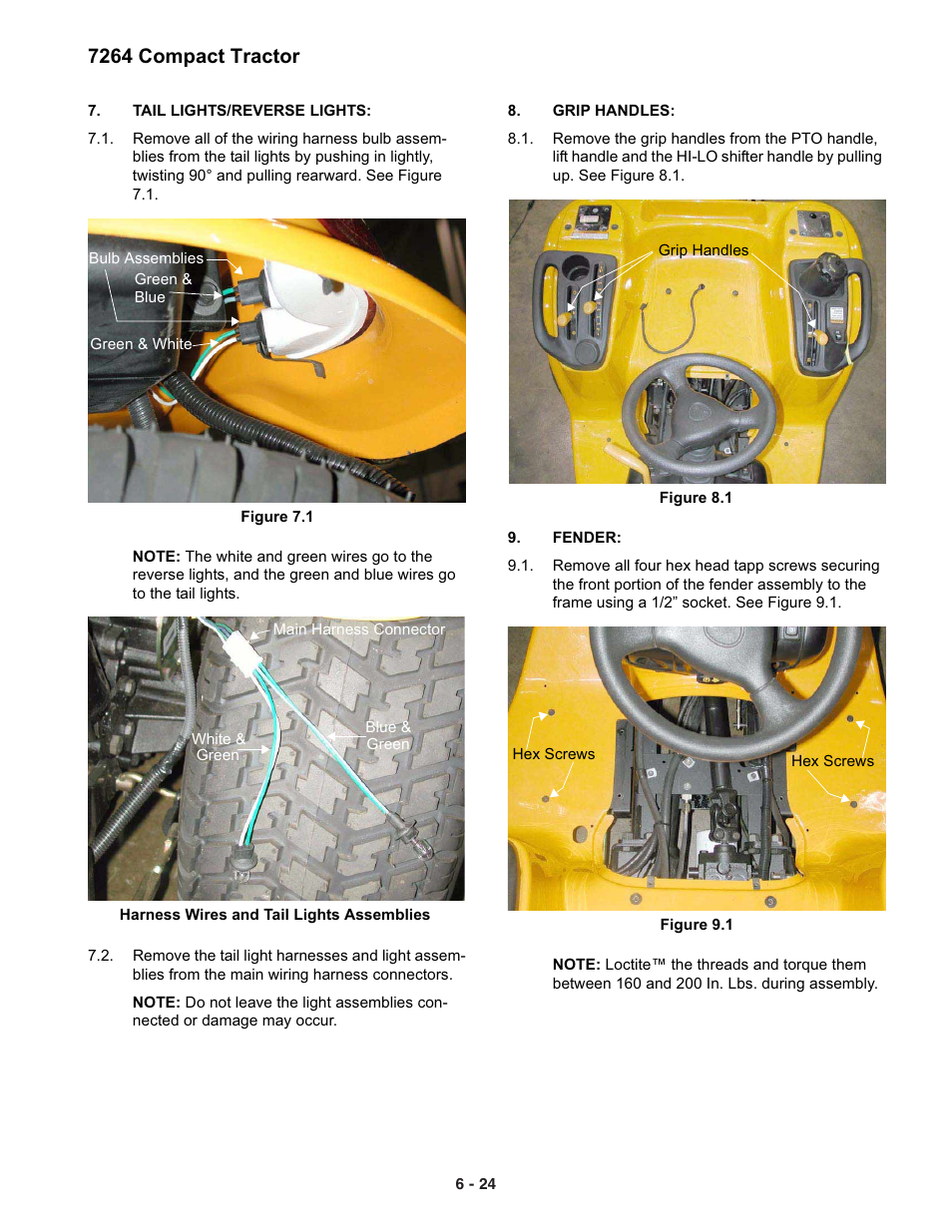 7264 compact tractor | Cub Cadet 7000 Series User Manual | Page 18 / 110