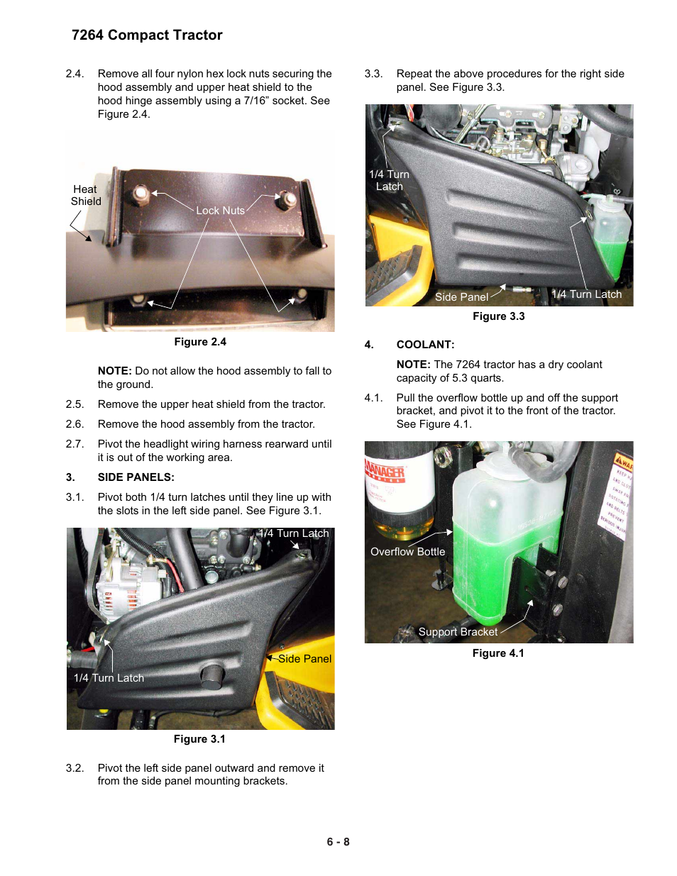 7264 compact tractor | Cub Cadet 7000 Series User Manual | Page 2 / 110
