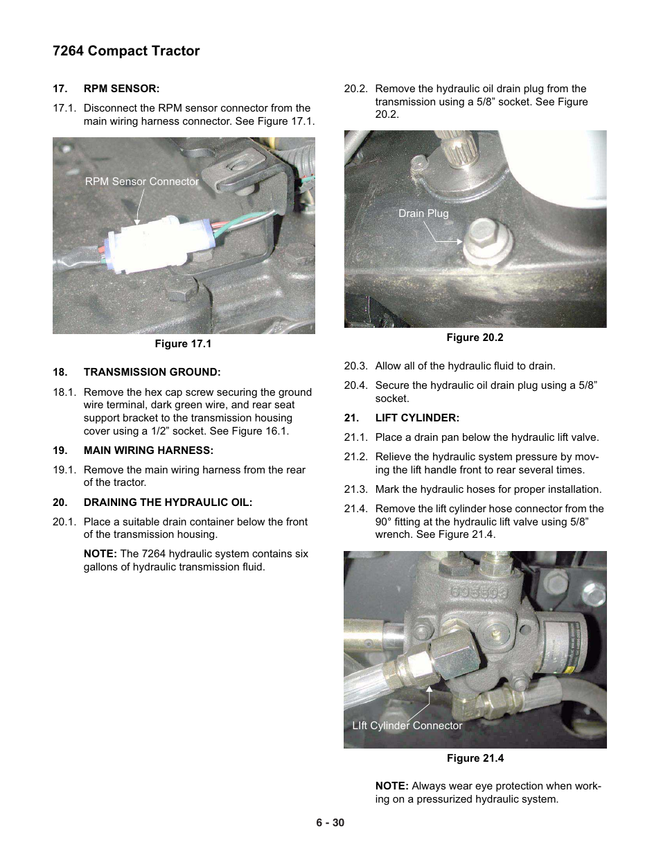 7264 compact tractor | Cub Cadet 7000 Series User Manual | Page 24 / 110