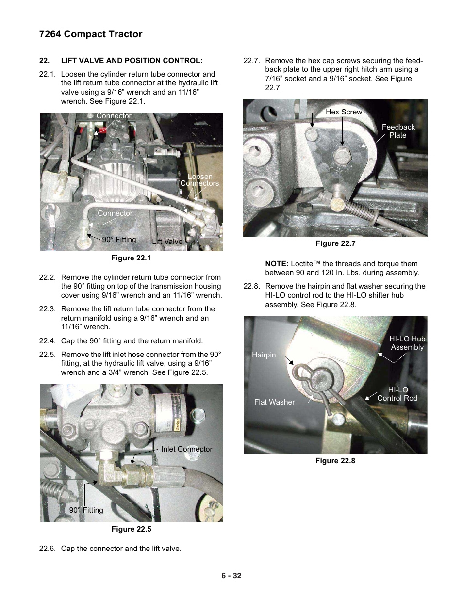 7264 compact tractor | Cub Cadet 7000 Series User Manual | Page 26 / 110