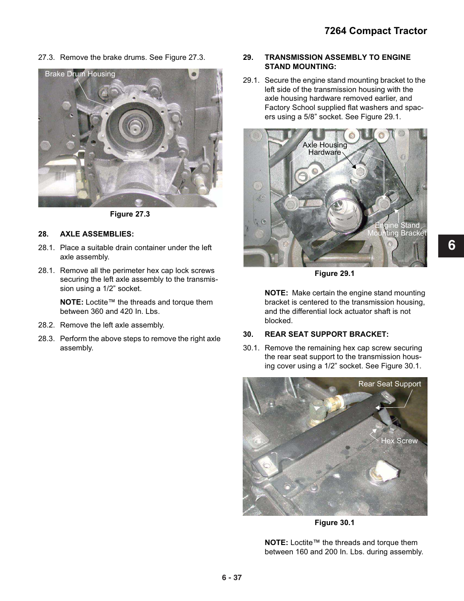 7264 compact tractor | Cub Cadet 7000 Series User Manual | Page 31 / 110