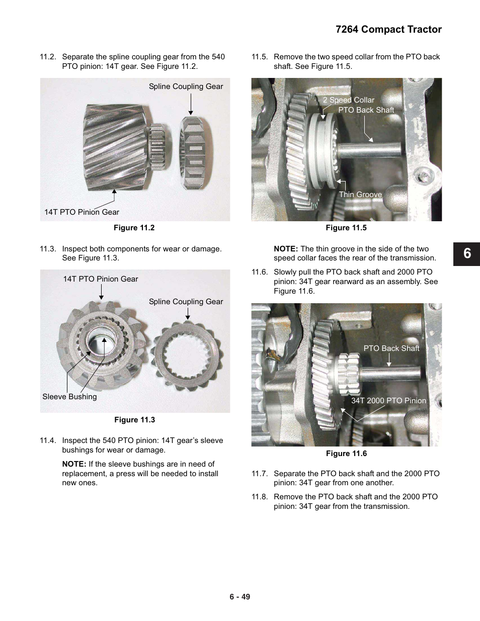 7264 compact tractor | Cub Cadet 7000 Series User Manual | Page 43 / 110