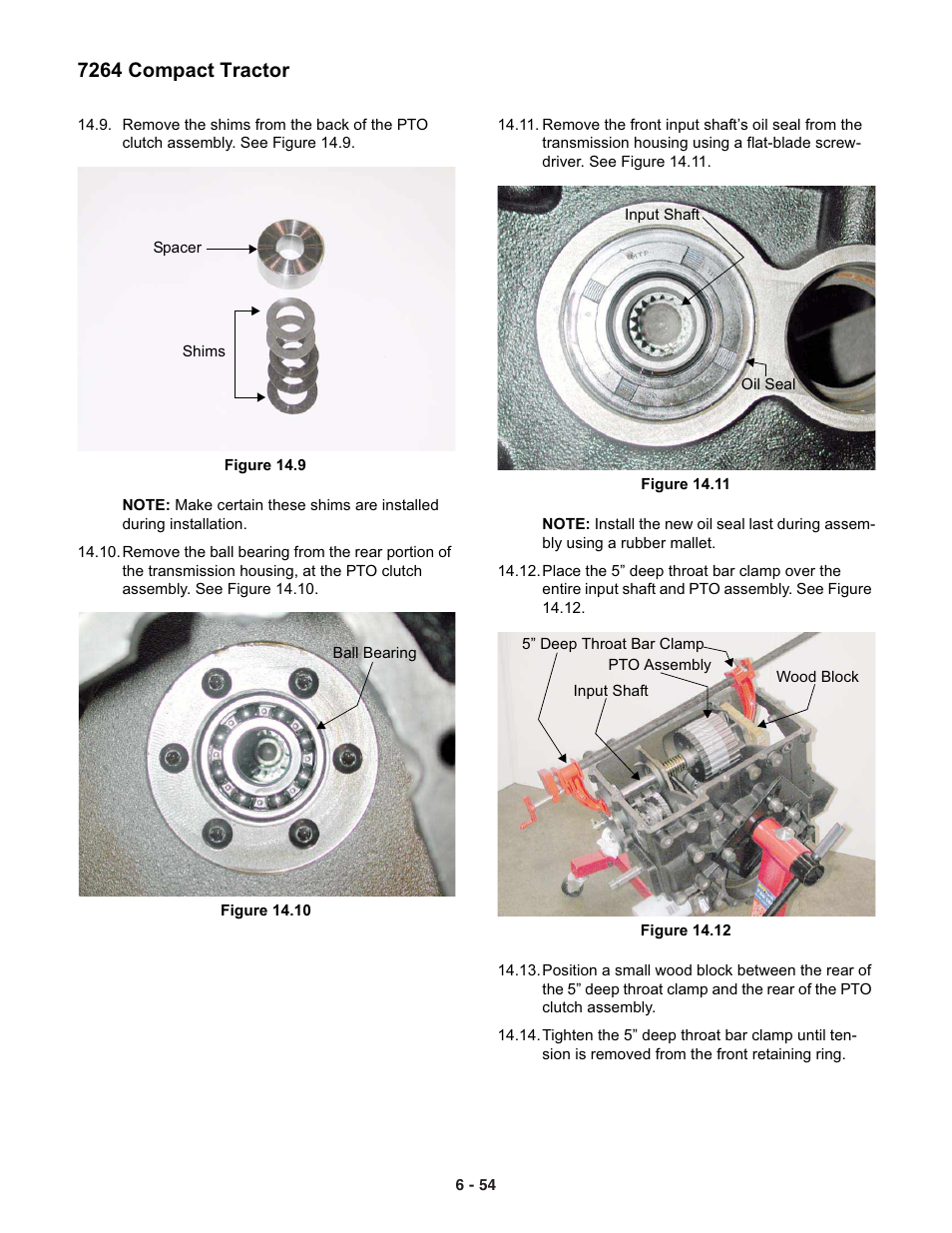 7264 compact tractor | Cub Cadet 7000 Series User Manual | Page 48 / 110