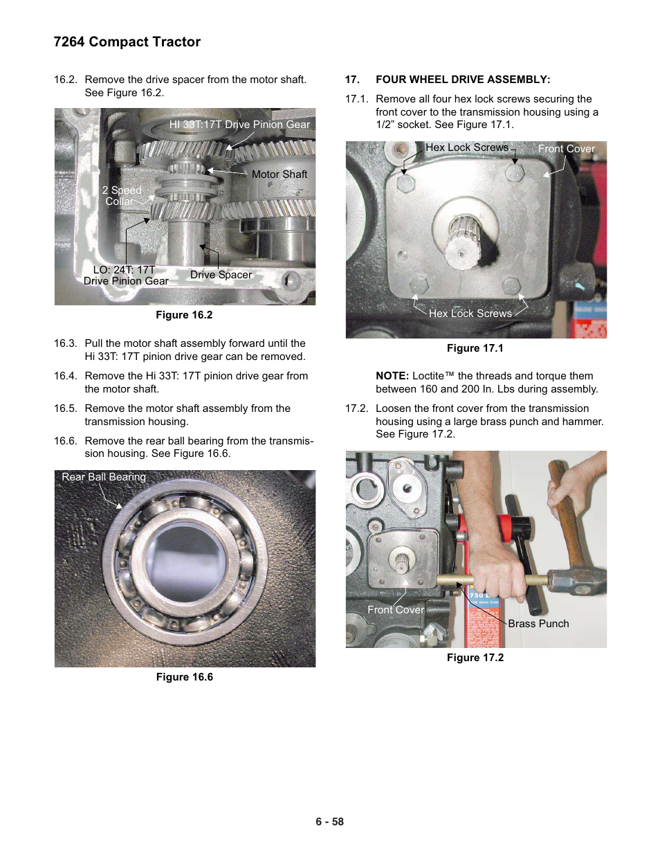 7264 compact tractor | Cub Cadet 7000 Series User Manual | Page 52 / 110