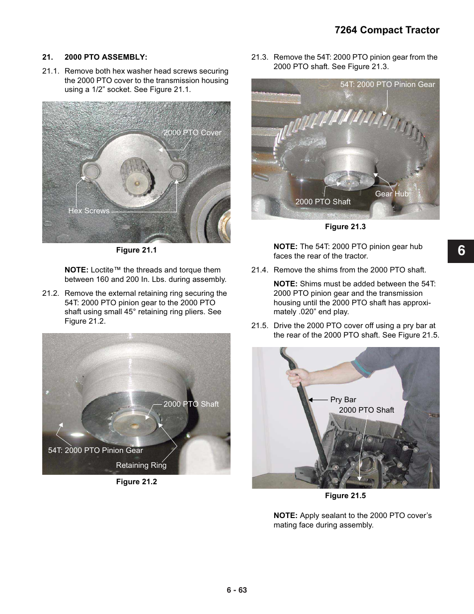 7264 compact tractor | Cub Cadet 7000 Series User Manual | Page 57 / 110