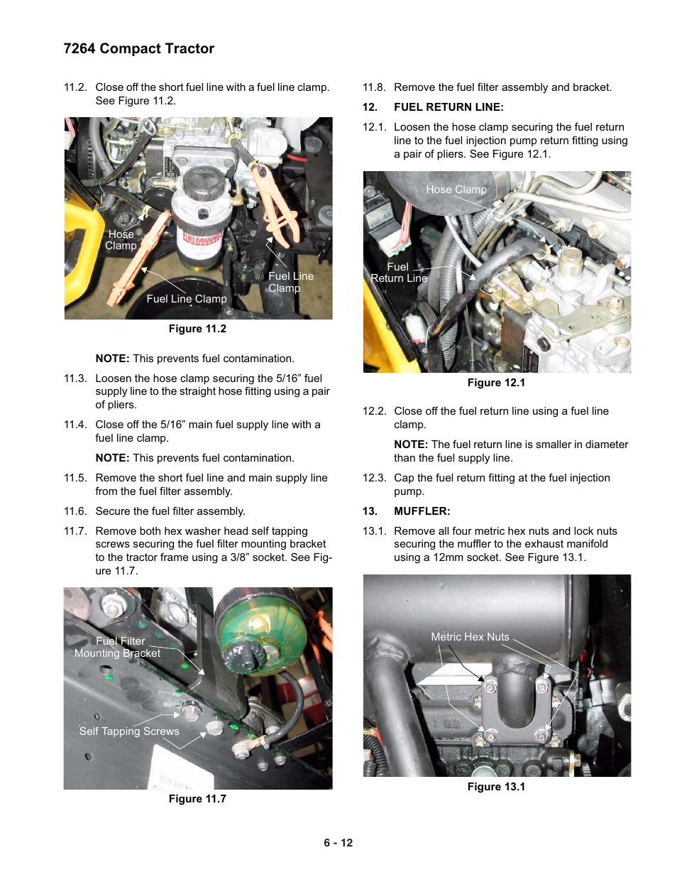 7264 compact tractor | Cub Cadet 7000 Series User Manual | Page 6 / 110