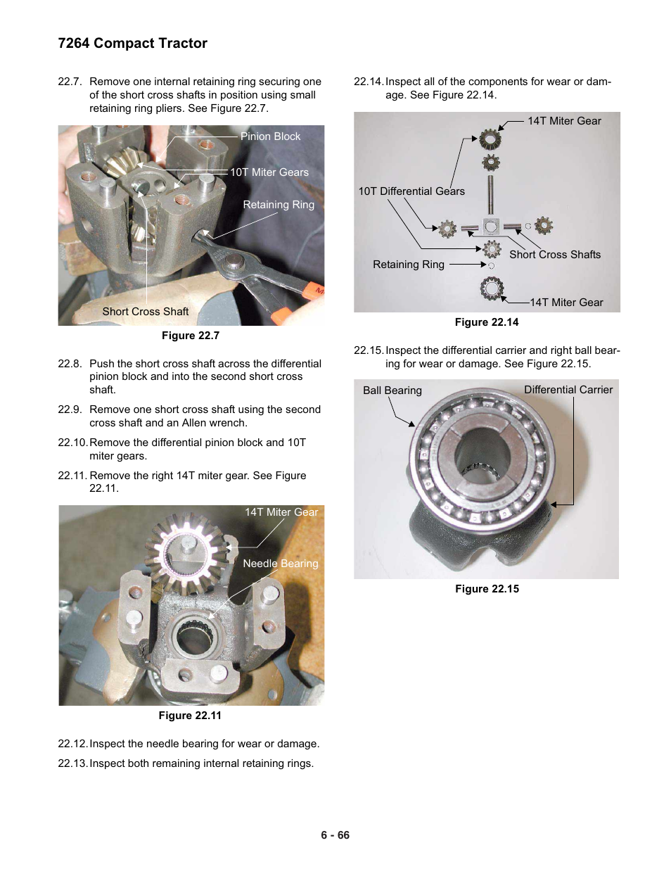 7264 compact tractor | Cub Cadet 7000 Series User Manual | Page 60 / 110