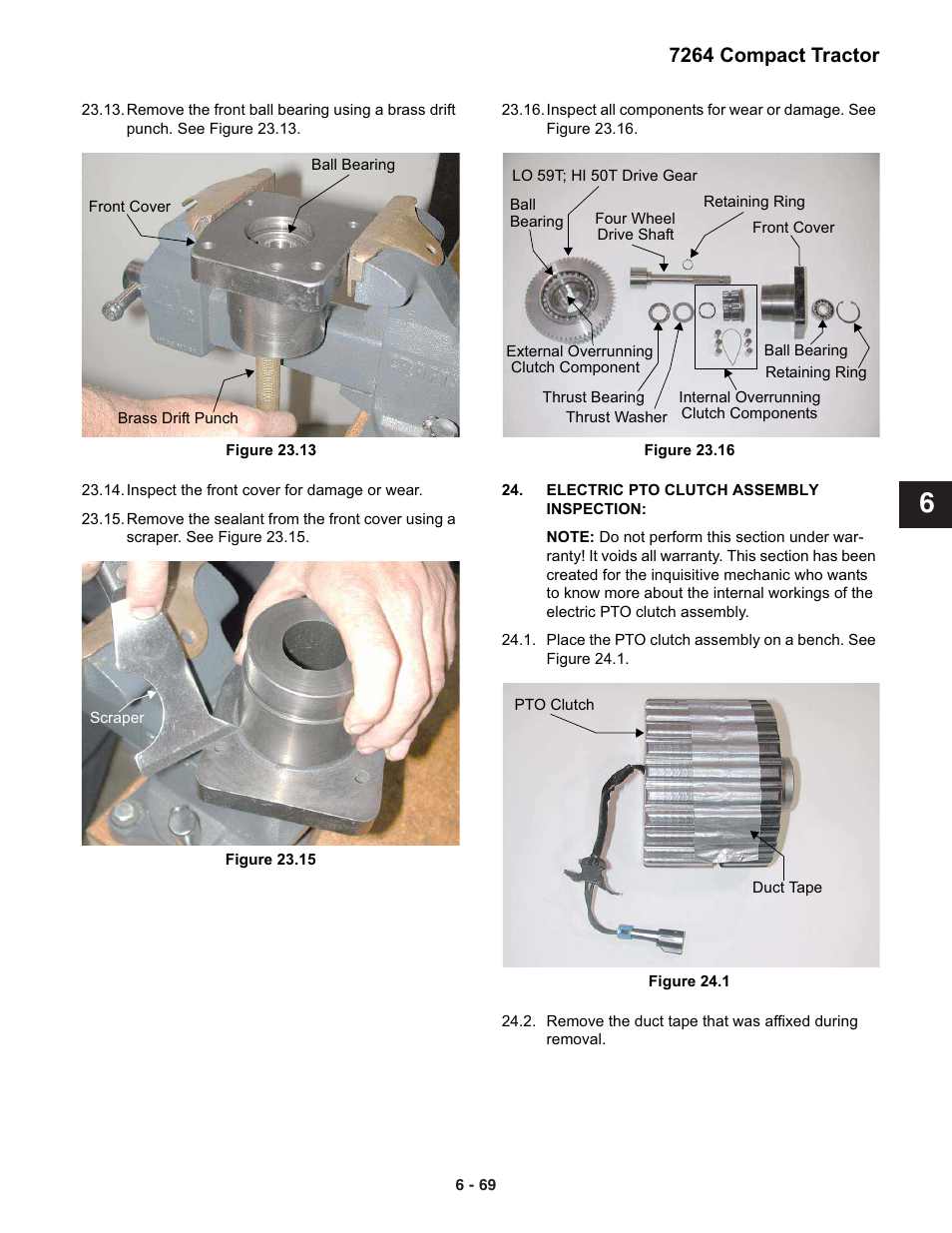 7264 compact tractor | Cub Cadet 7000 Series User Manual | Page 63 / 110