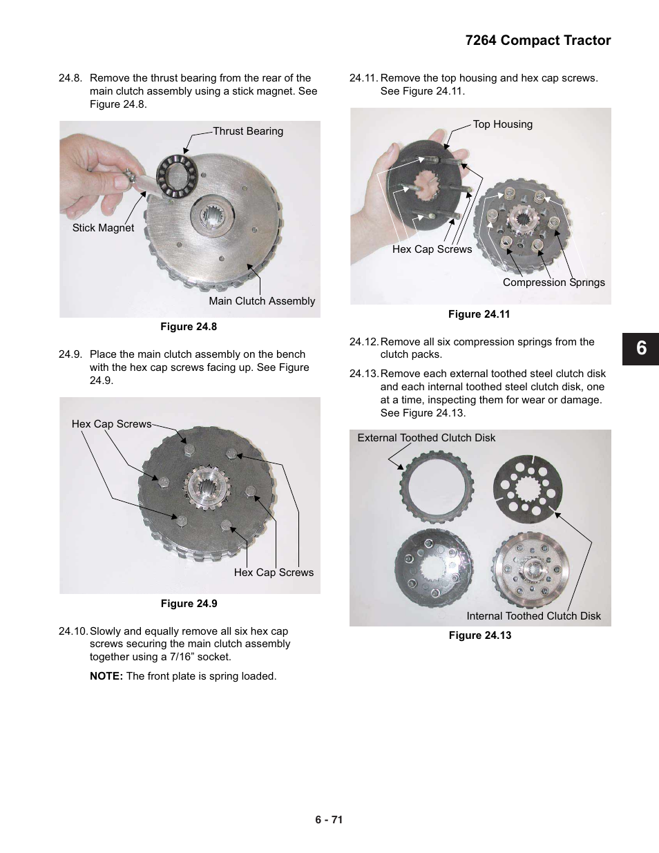 7264 compact tractor | Cub Cadet 7000 Series User Manual | Page 65 / 110