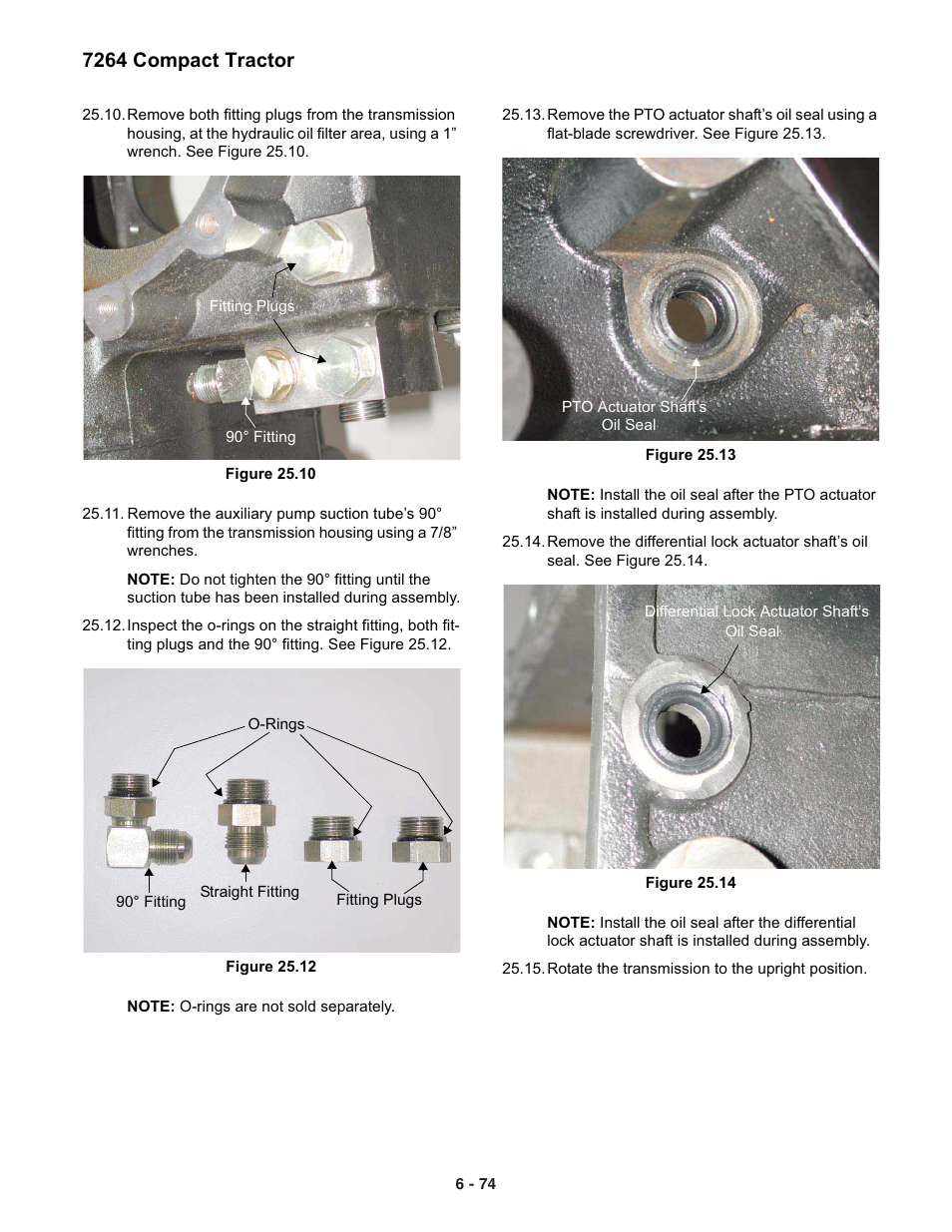 7264 compact tractor | Cub Cadet 7000 Series User Manual | Page 68 / 110