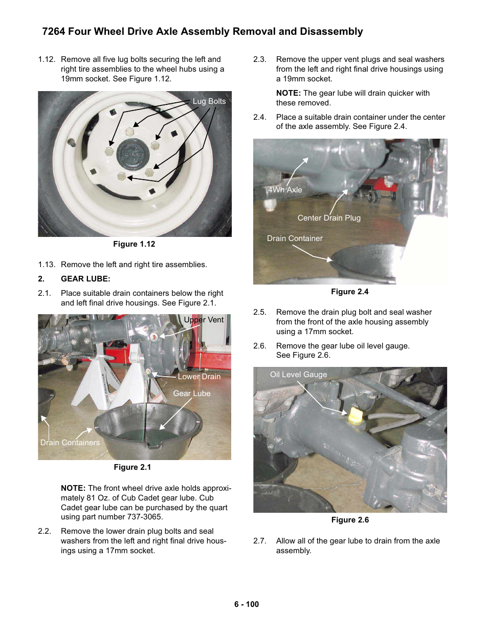 Cub Cadet 7000 Series User Manual | Page 74 / 110