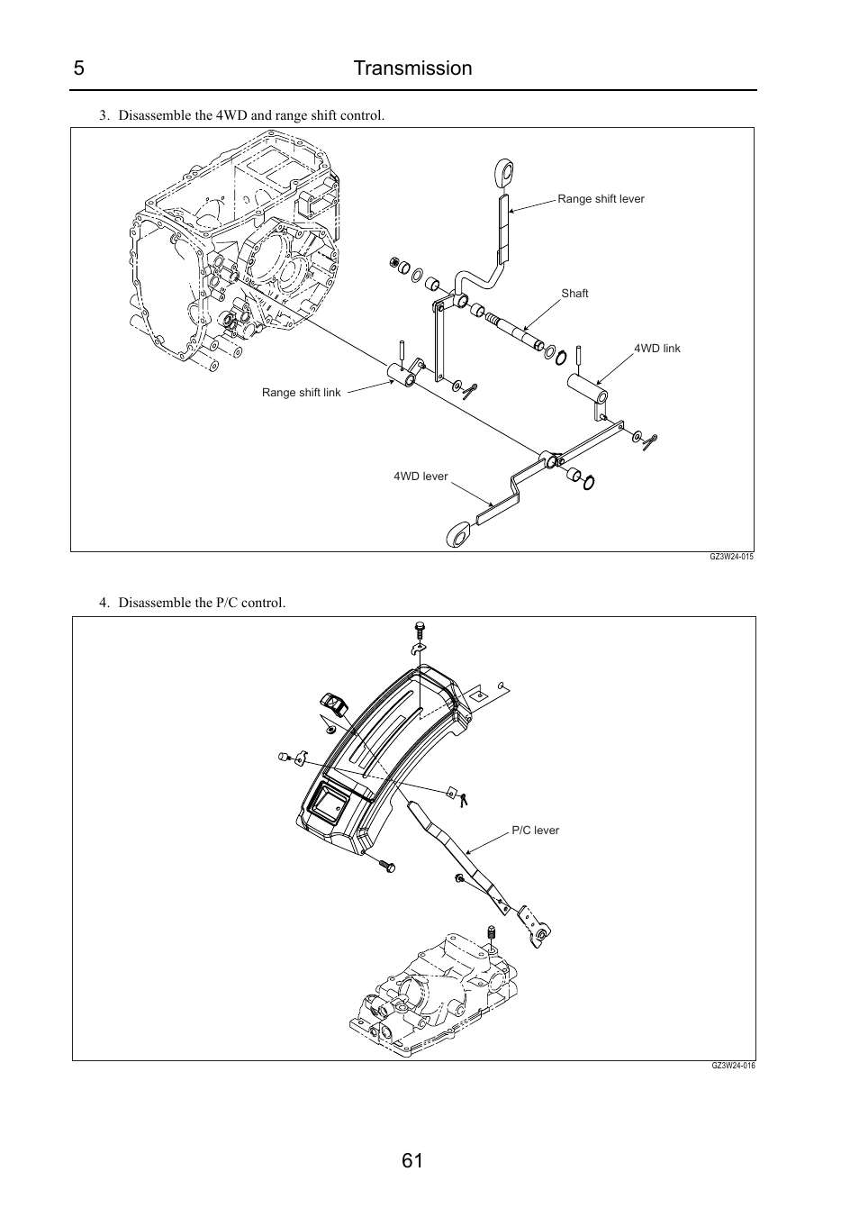 5transmission 61 | Cub Cadet 7532 User Manual | Page 102 / 232