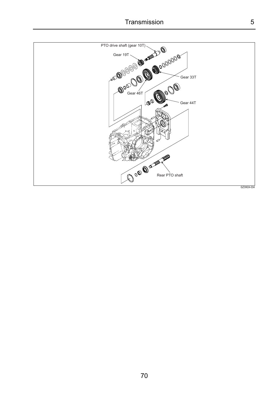 Transmission 5 70 | Cub Cadet 7532 User Manual | Page 111 / 232