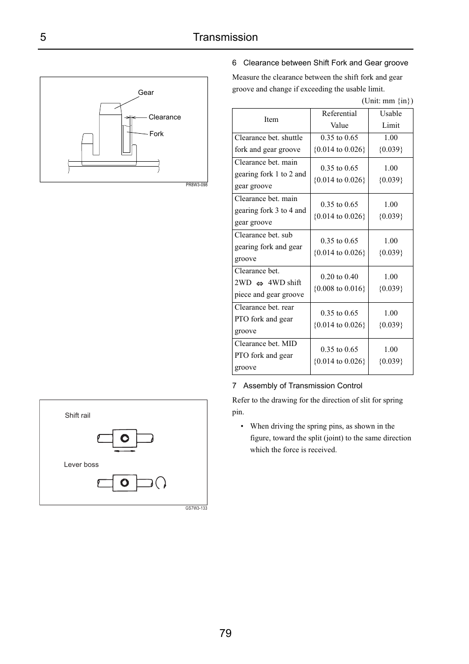 5transmission 79 | Cub Cadet 7532 User Manual | Page 120 / 232