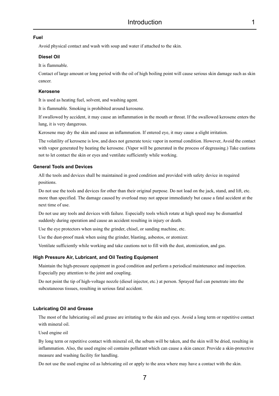 Introduction 1 7 | Cub Cadet 7532 User Manual | Page 13 / 232