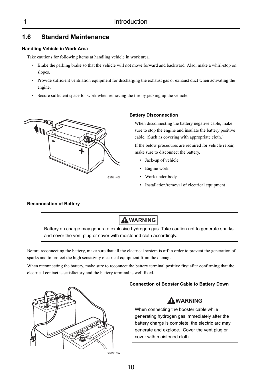 6 standard maintenance, Standard maintenance | Cub Cadet 7532 User Manual | Page 16 / 232