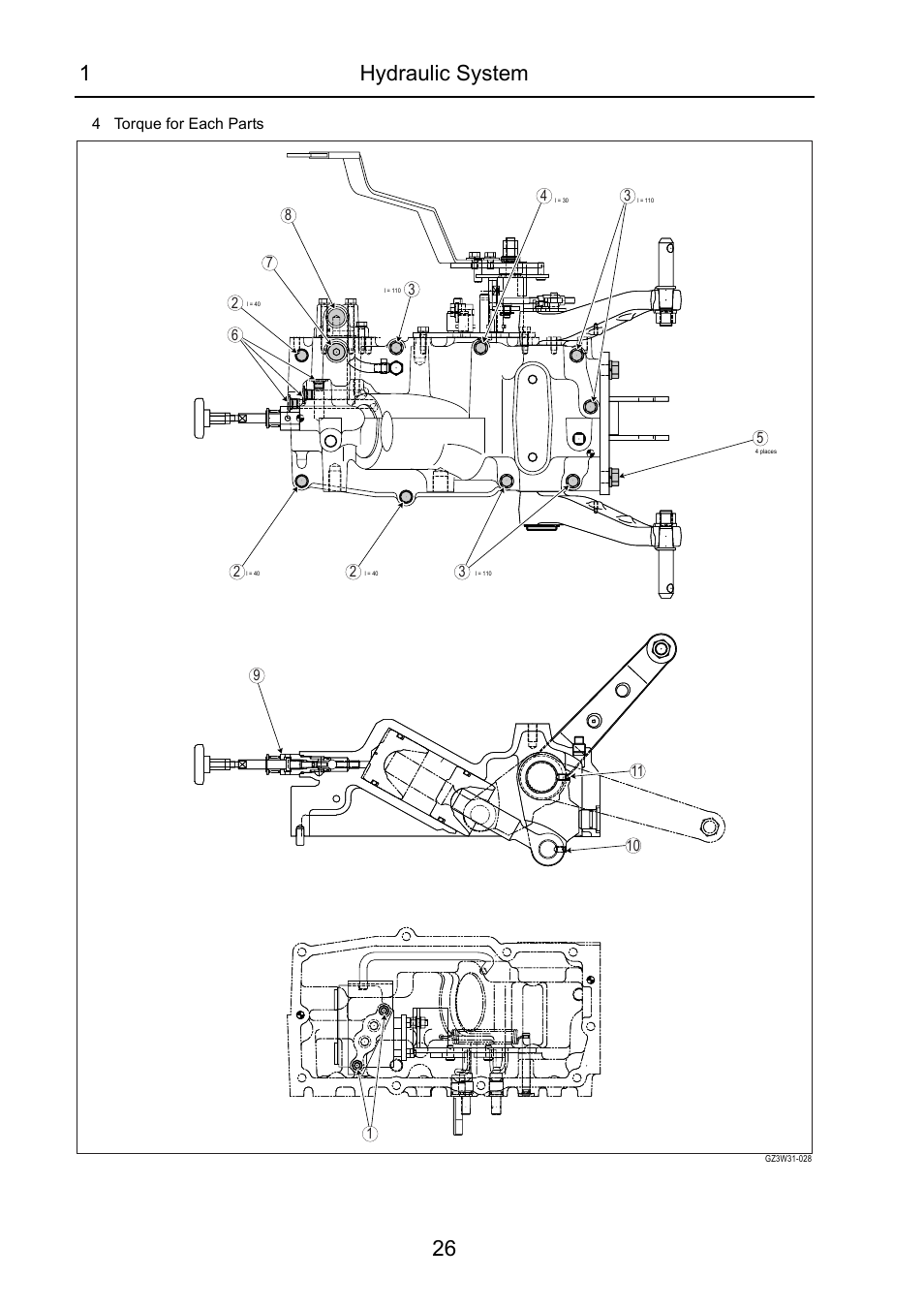 1hydraulic system 26 | Cub Cadet 7532 User Manual | Page 200 / 232