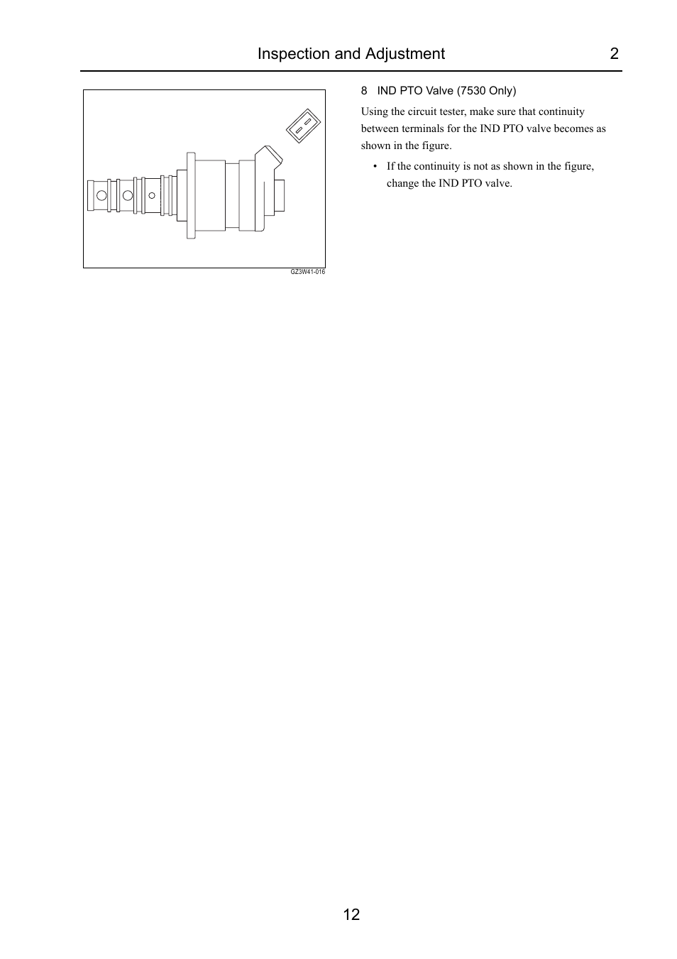 Inspection and adjustment 2 12 | Cub Cadet 7532 User Manual | Page 229 / 232