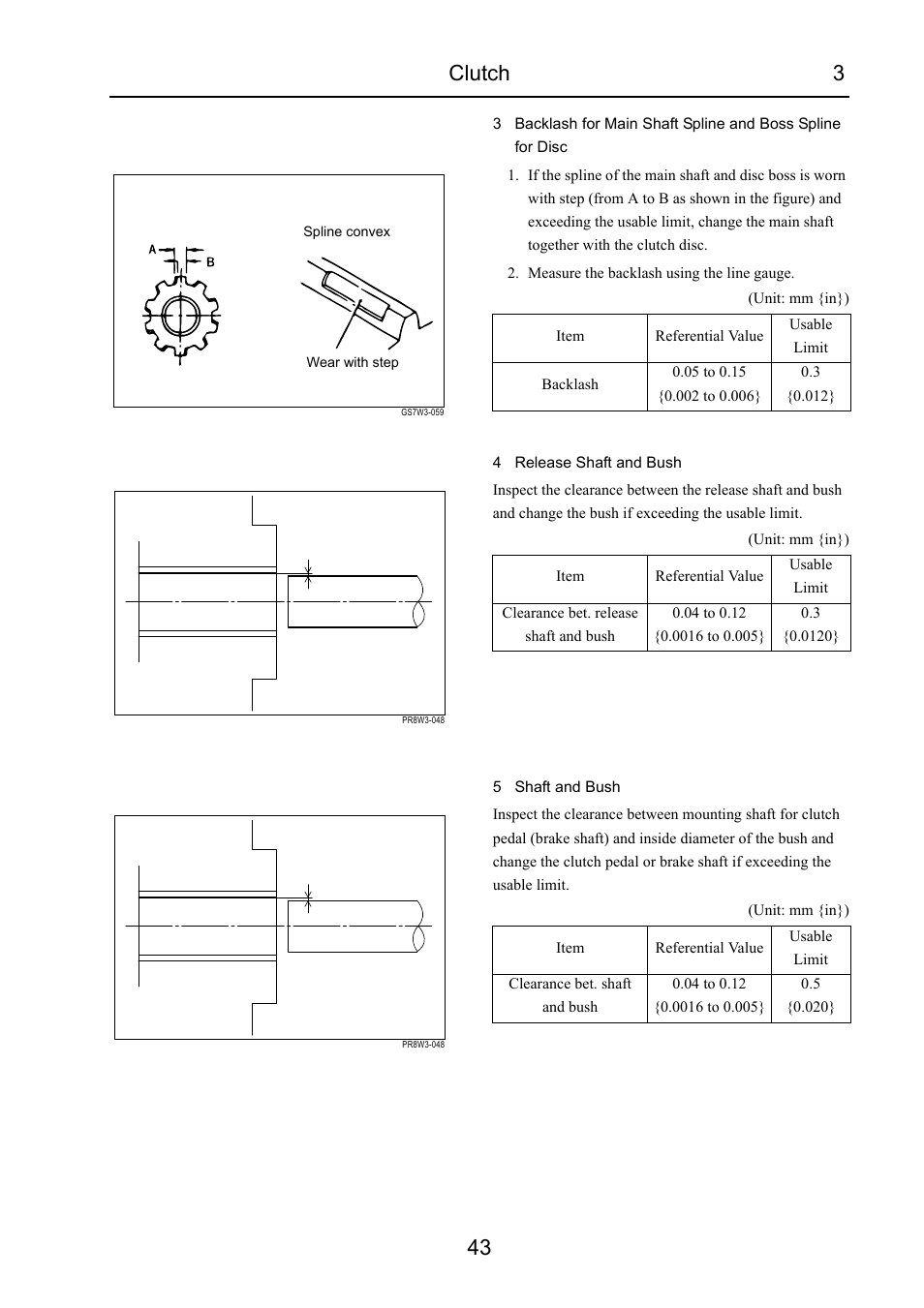 Clutch 3 43 | Cub Cadet 7532 User Manual | Page 83 / 232