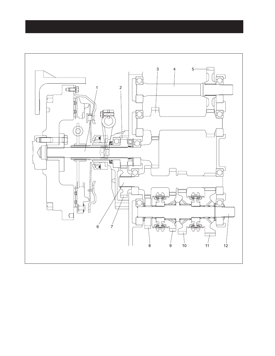 Clutch housing | Cub Cadet 8404 User Manual | Page 126 / 289