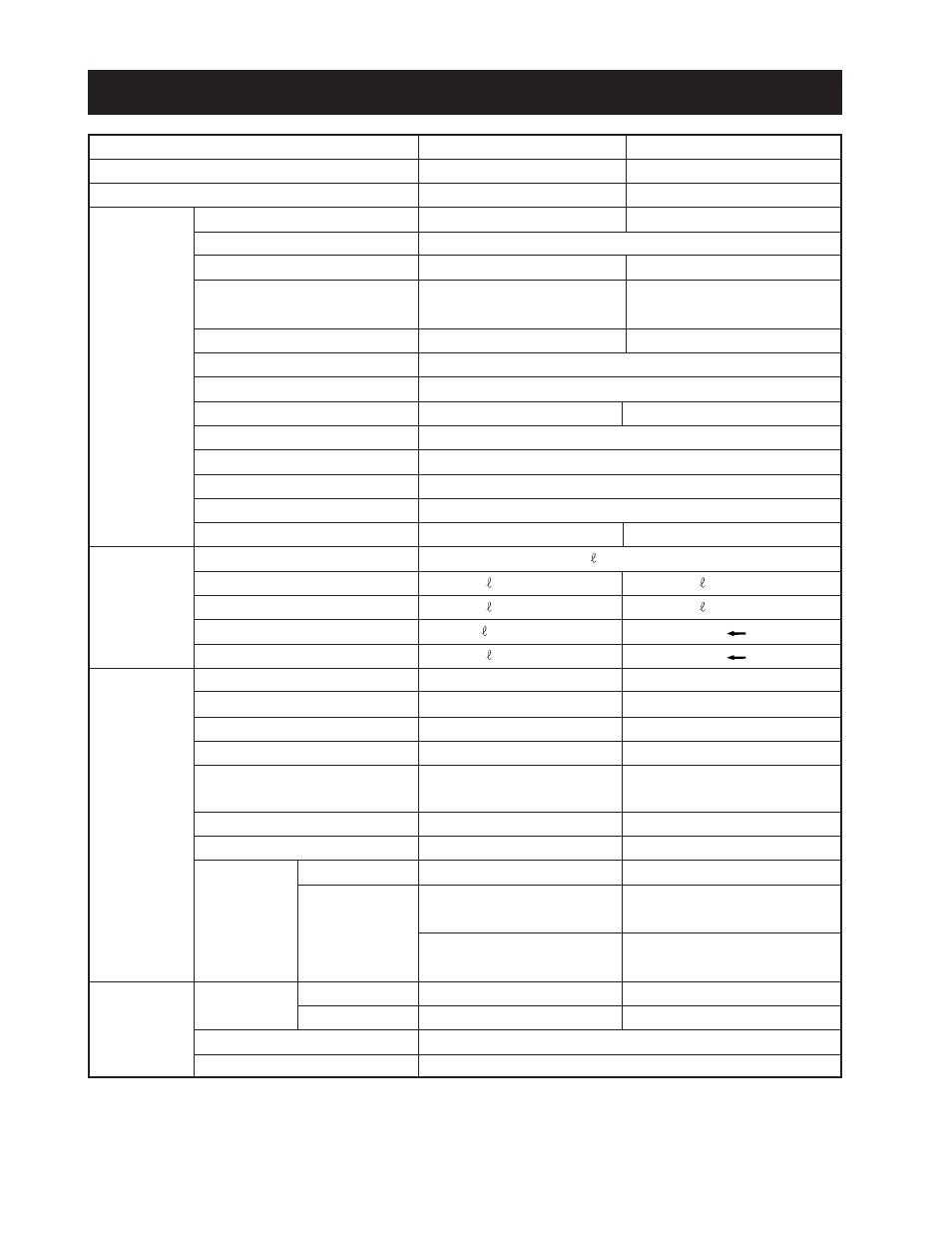 Specifications | Cub Cadet 8404 User Manual | Page 14 / 289