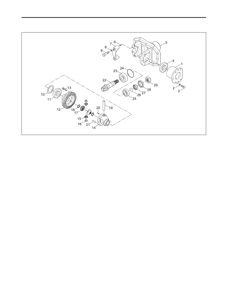 5 front differential gear | Cub Cadet 8454 User Manual | Page 190 / 334
