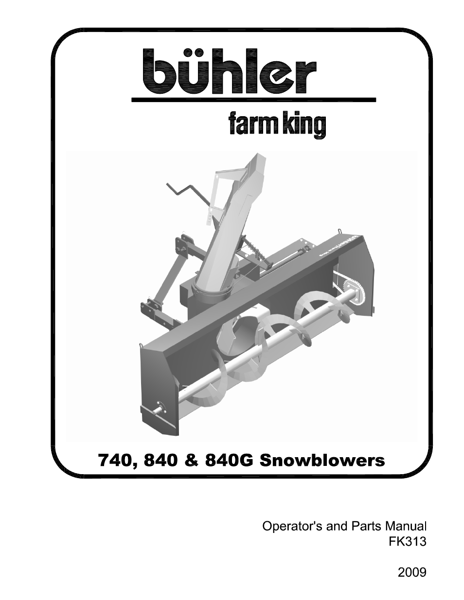 Buhler Farm king FK314 User Manual | 32 pages