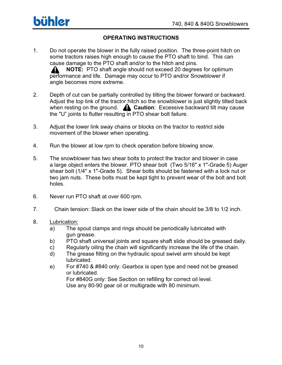 Buhler Farm king FK314 User Manual | Page 13 / 32