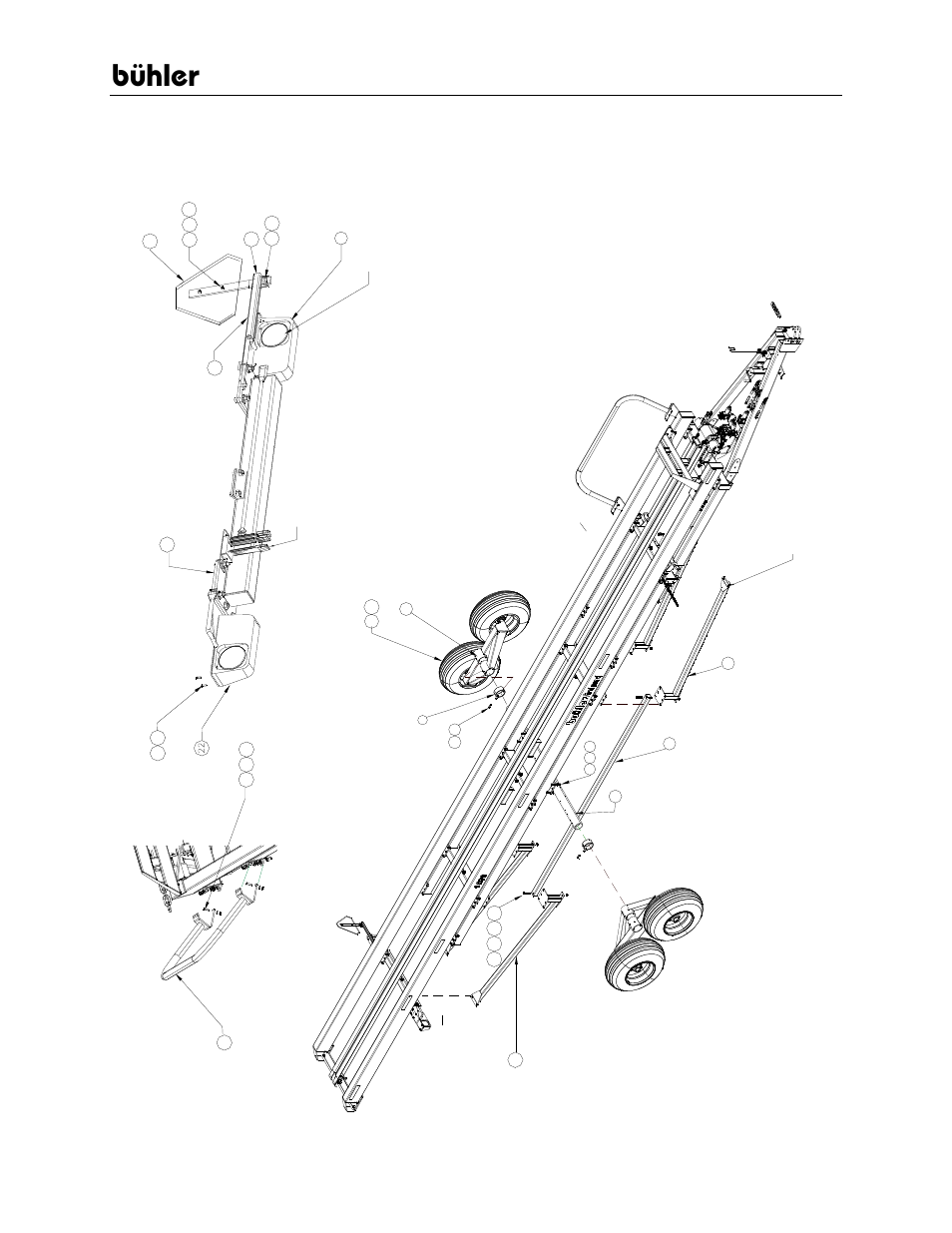 Bühler, Carrier bundled assembly, 1500 bale carrier | Buhler 6000 HQ6095 User Manual | Page 29 / 81