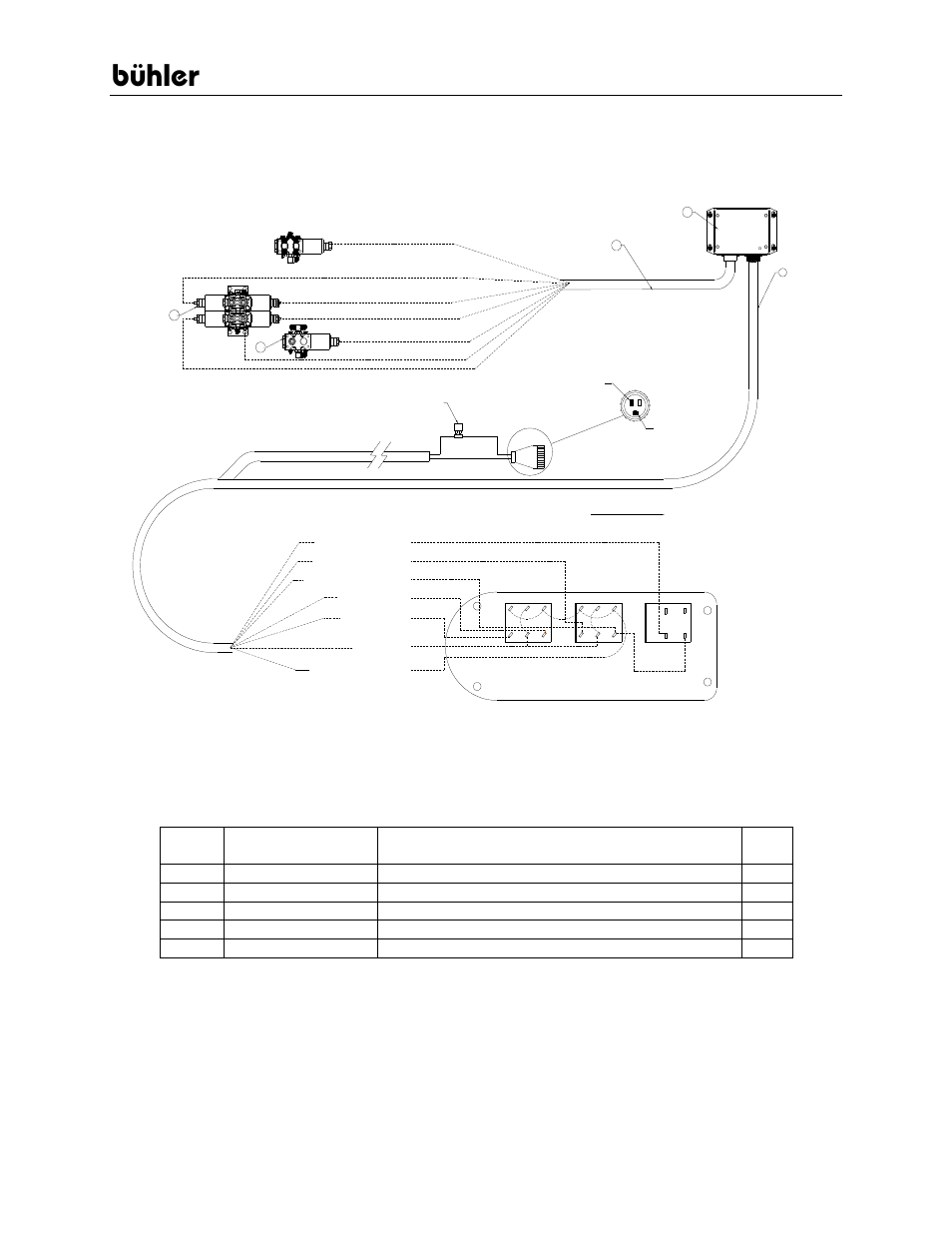 Bühler, Electrical schematic, 1500 bale carrier | Buhler 6000 HQ6095 User Manual | Page 58 / 81