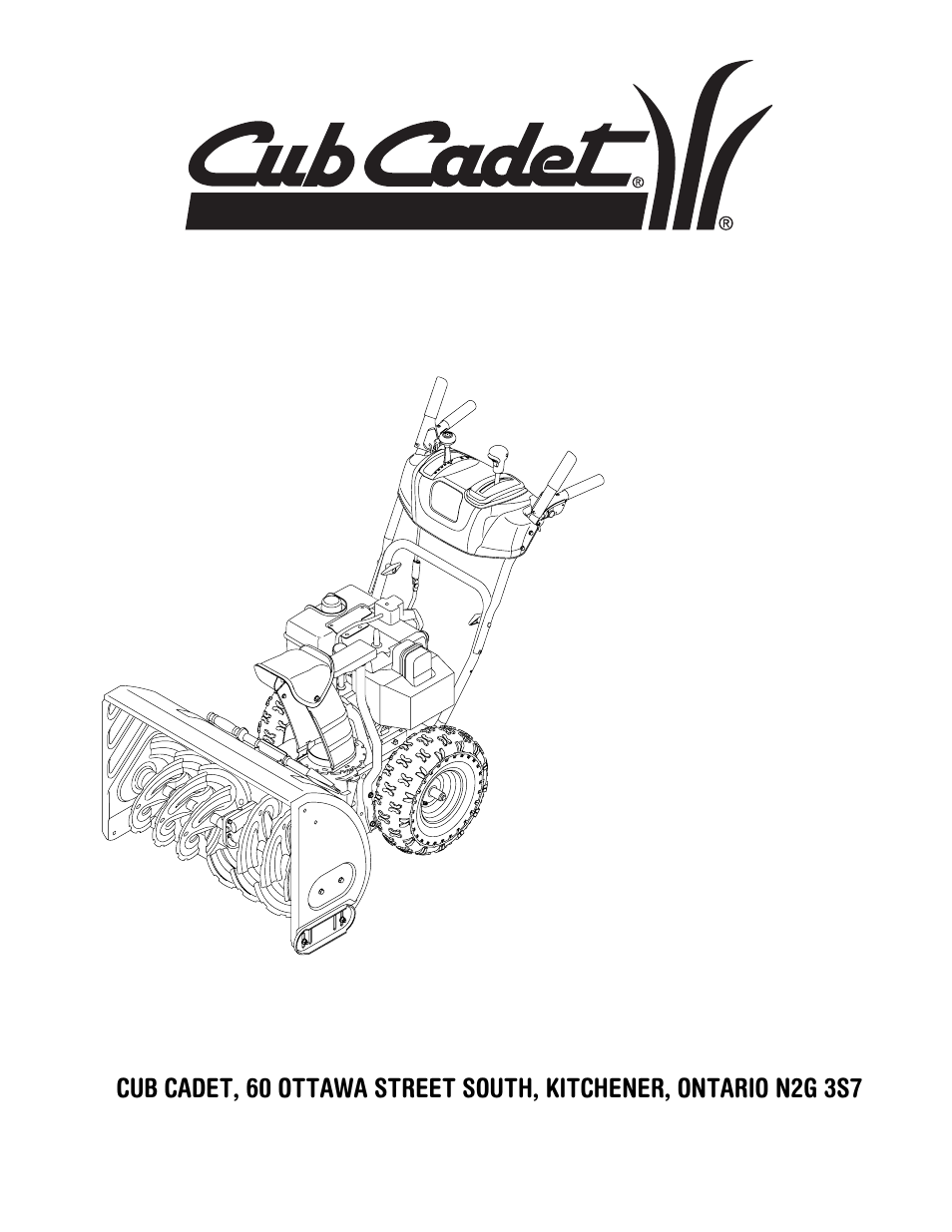 Cub Cadet 500 series User Manual | 19 pages