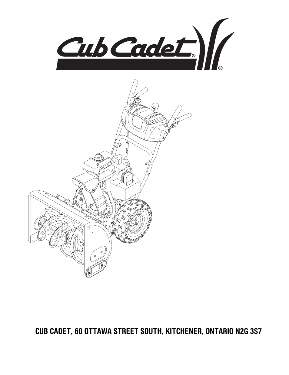 Cub Cadet 600 series User Manual | 21 pages