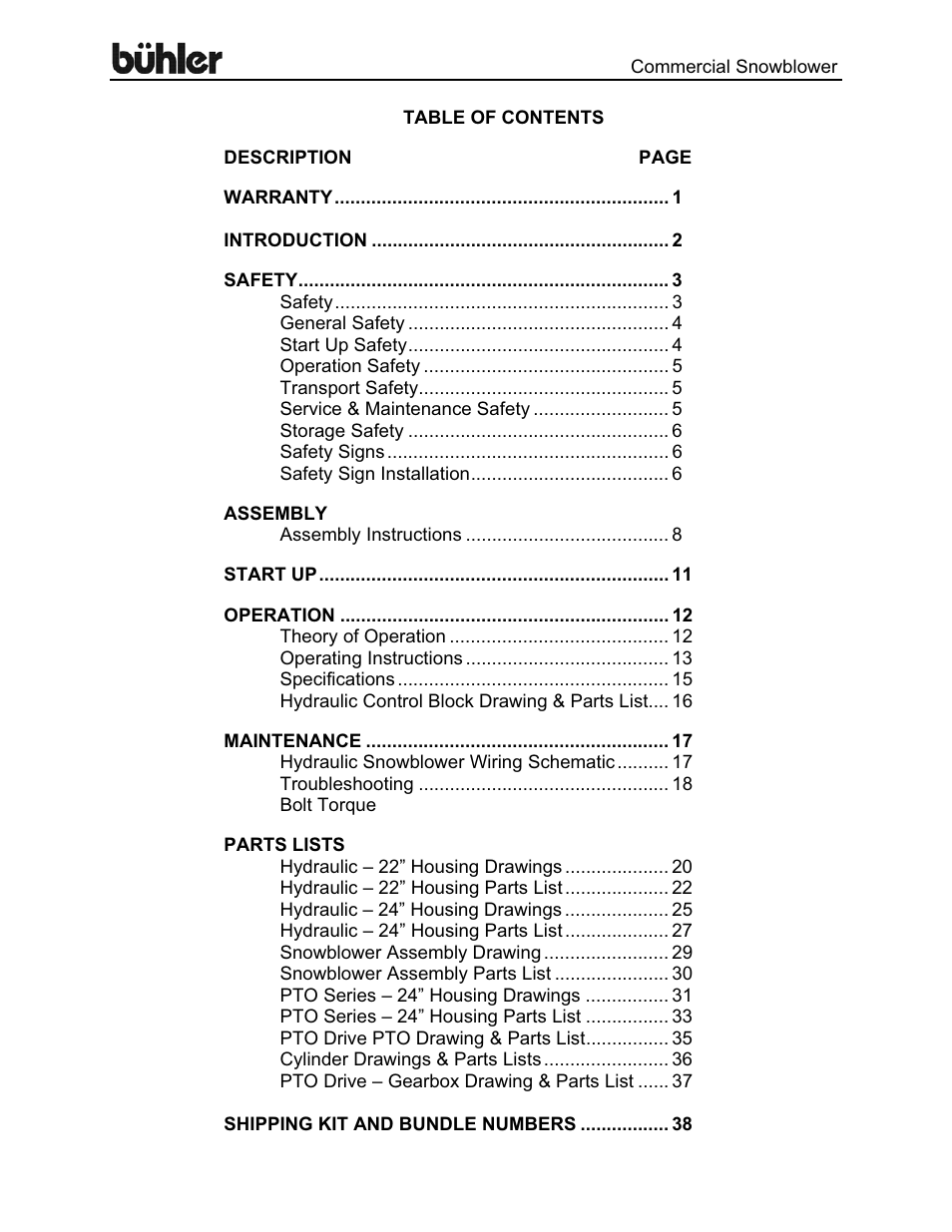 Buhler FK348 User Manual | Page 3 / 44