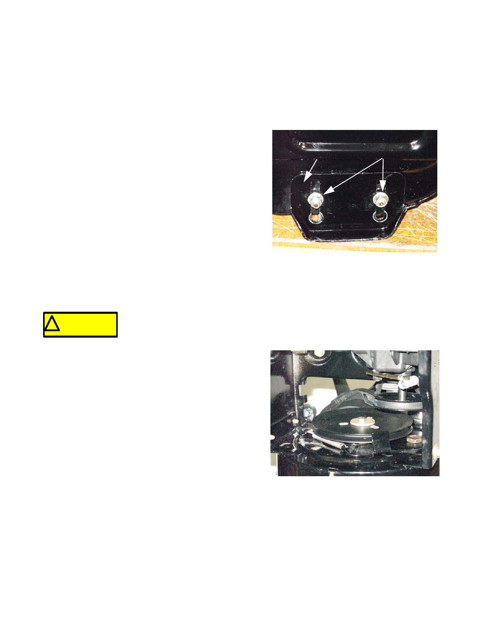 Auger drive system maintenance, Caution, Maintenance | Cub Cadet 300 Series User Manual | Page 10 / 44