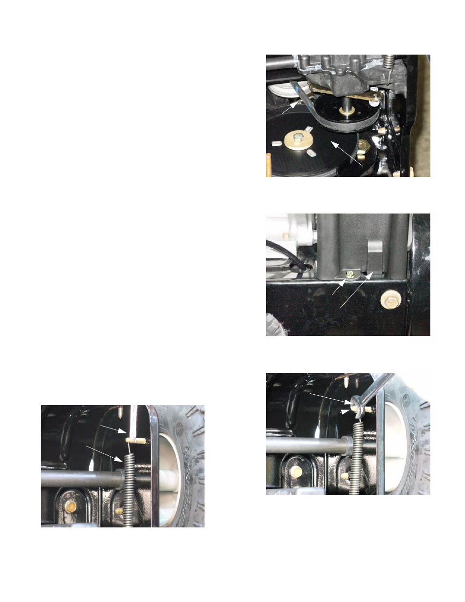 Drive belt replacement: three speed drive system, Traction drive system | Cub Cadet 300 Series User Manual | Page 15 / 44