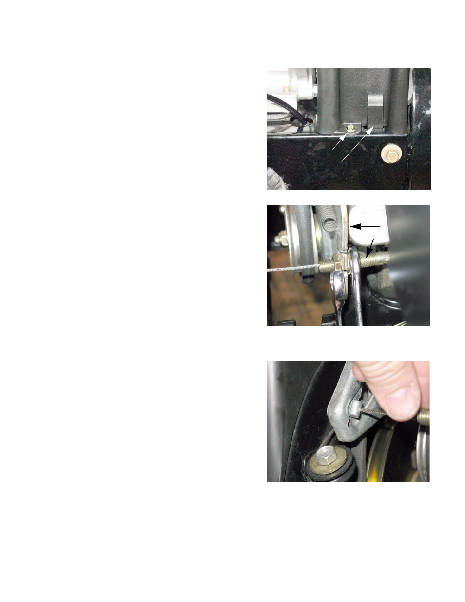 Speed control cable replacement, Traction drive system | Cub Cadet 300 Series User Manual | Page 21 / 44