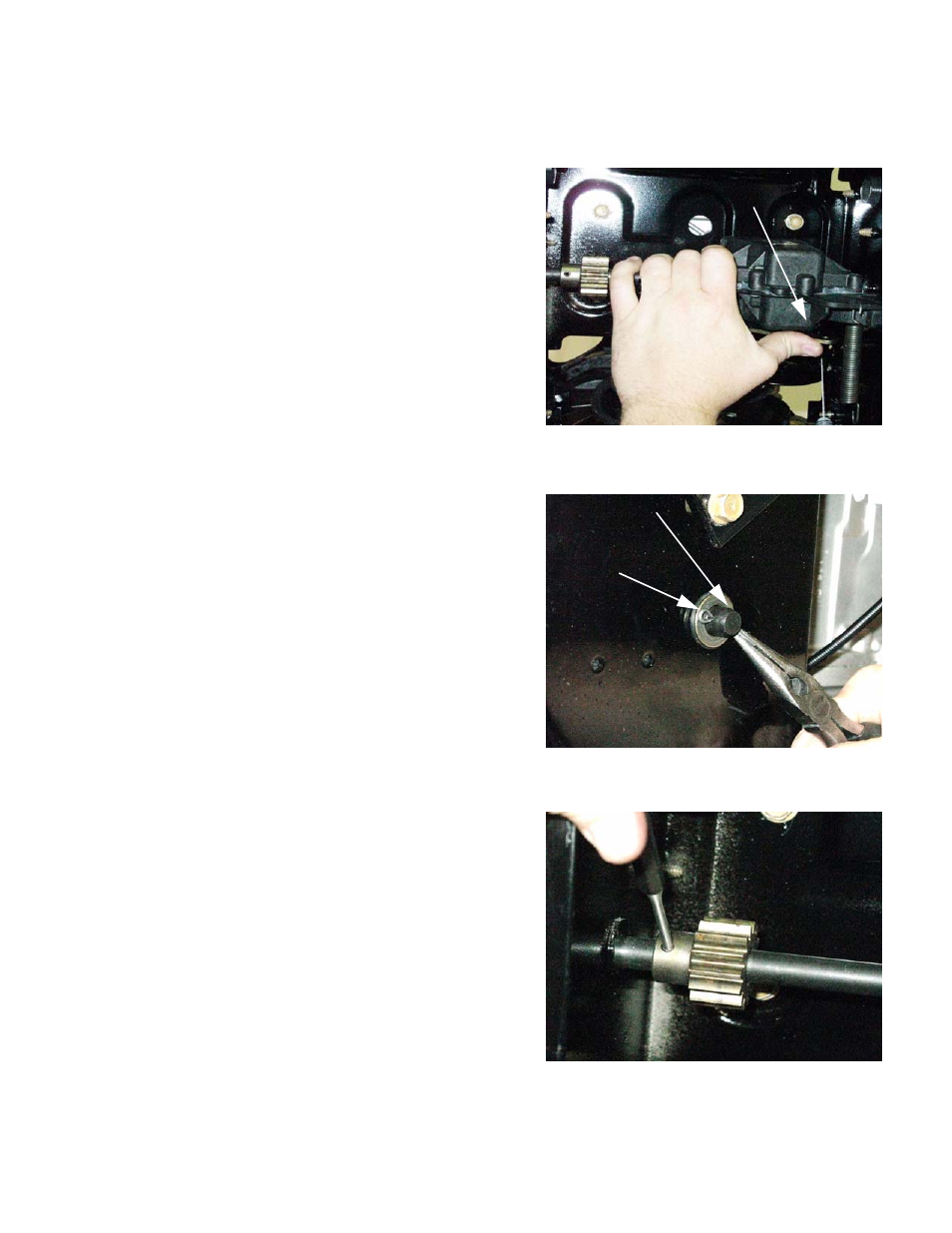 Transmission removal, Traction drive system | Cub Cadet 300 Series User Manual | Page 23 / 44