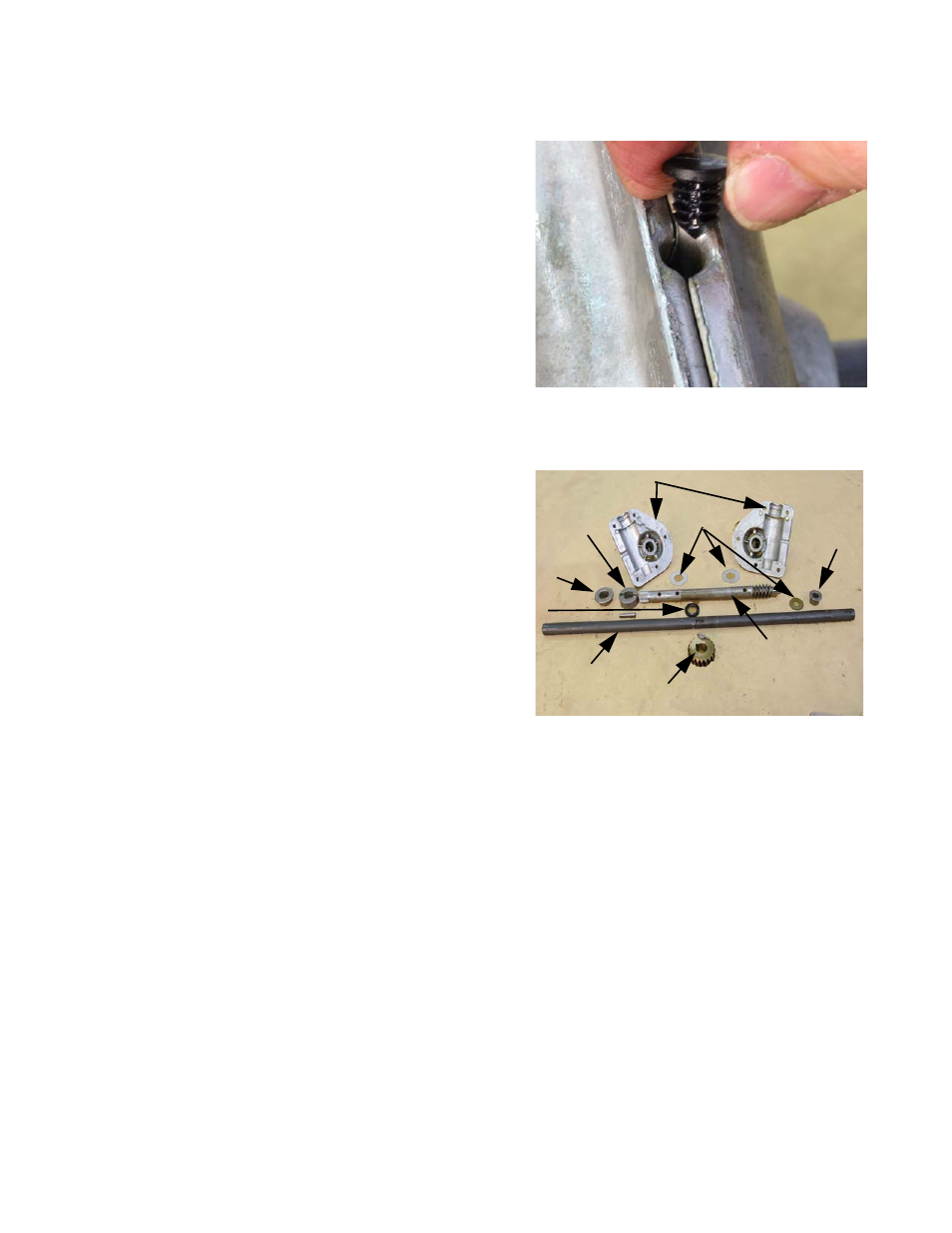 Auger system | Cub Cadet 300 Series User Manual | Page 42 / 44