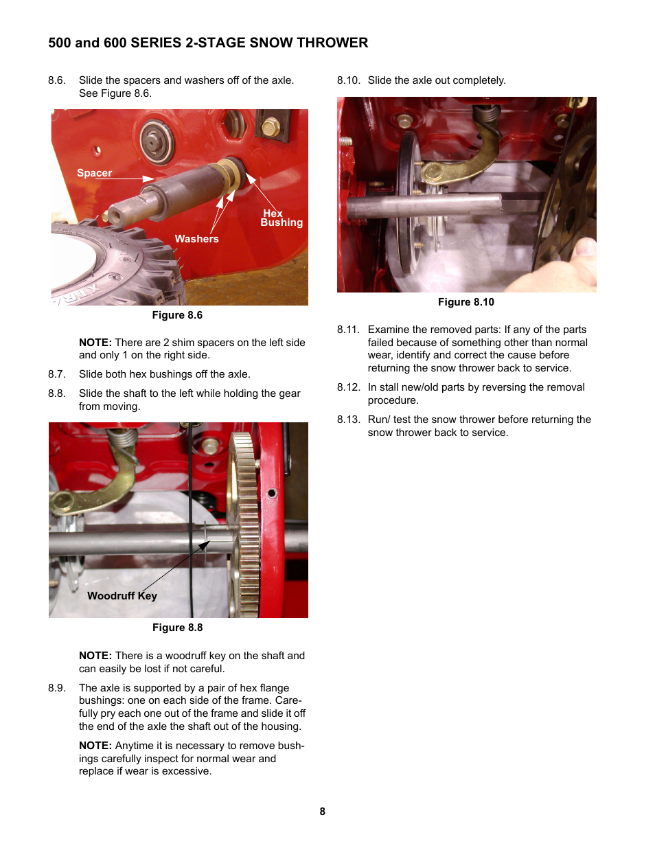 Cub Cadet 600 series User Manual | Page 12 / 24