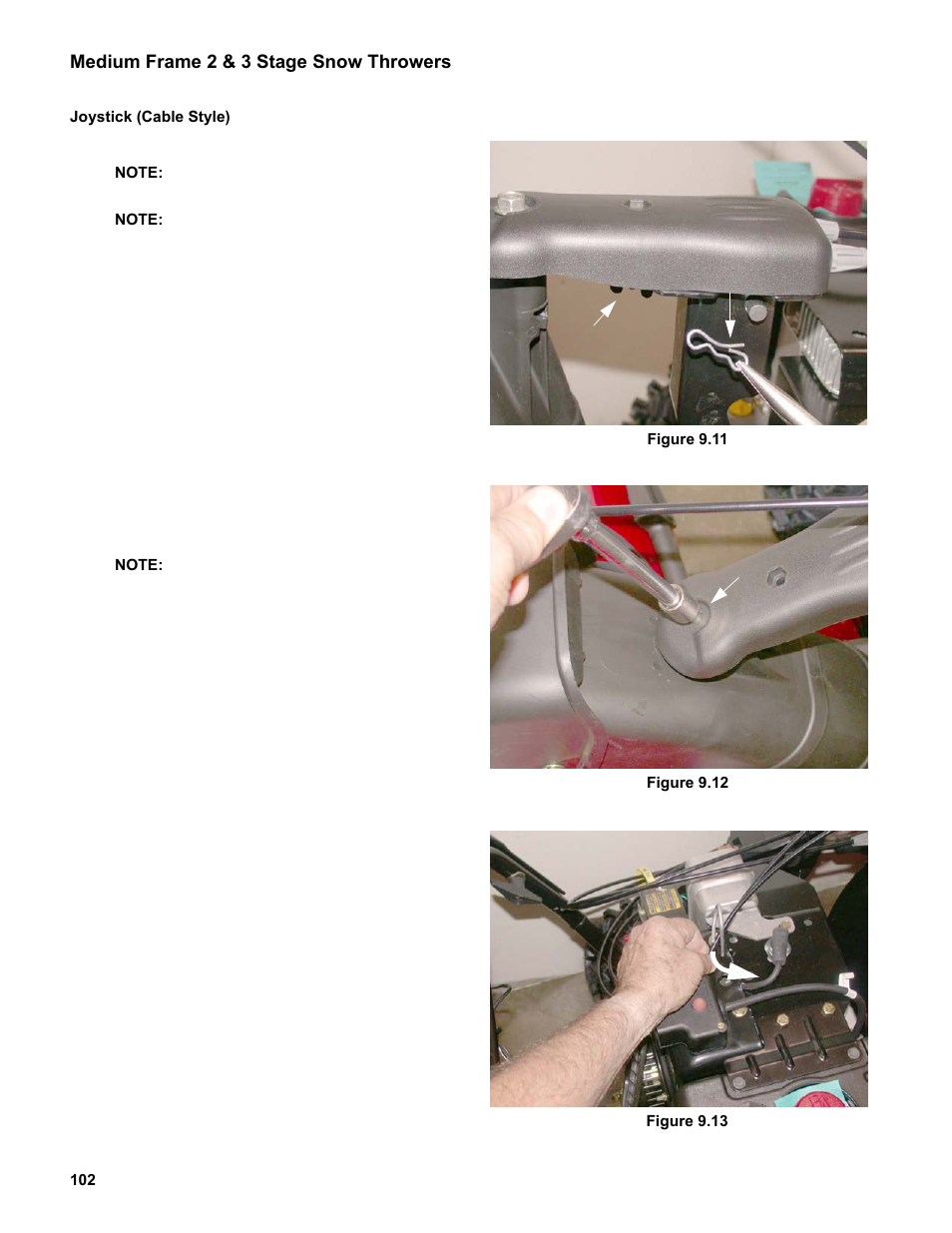 Joystick (cable style) | Cub Cadet Medium Frame 3 Stage User Manual | Page 106 / 150