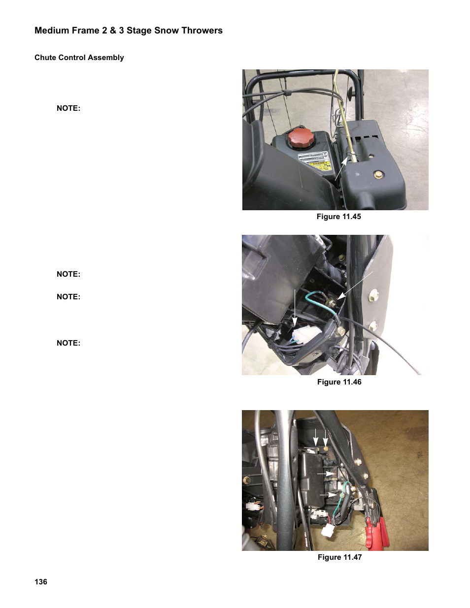 Chute control assembly | Cub Cadet Medium Frame 3 Stage User Manual | Page 140 / 150