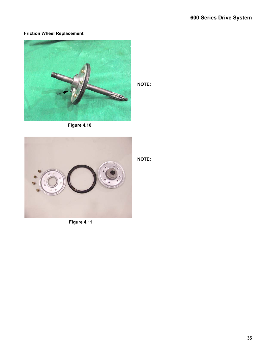 Friction wheel replacement | Cub Cadet Medium Frame 3 Stage User Manual | Page 39 / 150