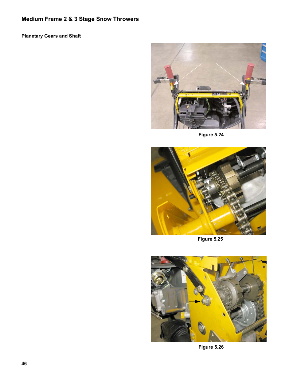 Planetary gears and shaft | Cub Cadet Medium Frame 3 Stage User Manual | Page 50 / 150
