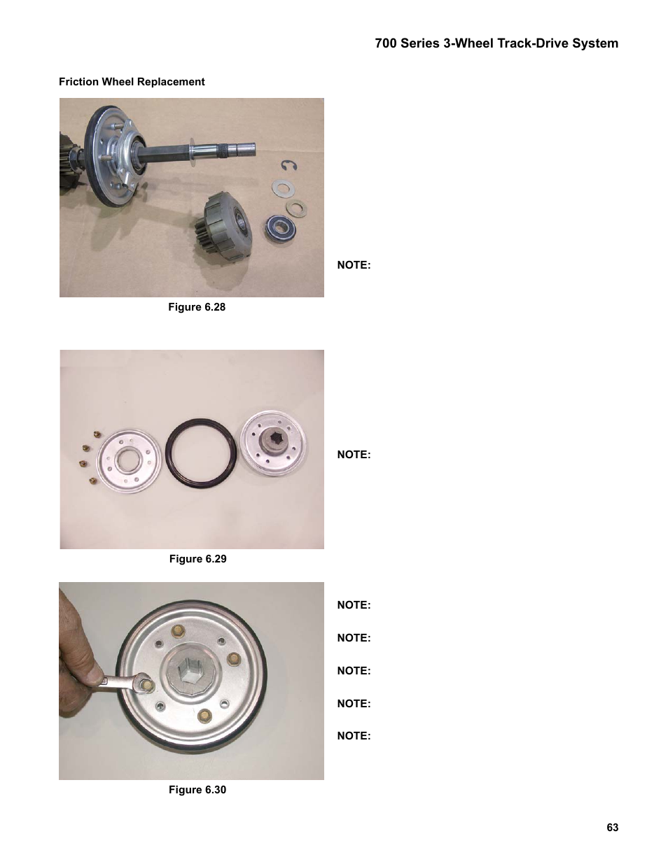 Friction wheel replacement | Cub Cadet Medium Frame 3 Stage User Manual | Page 67 / 150