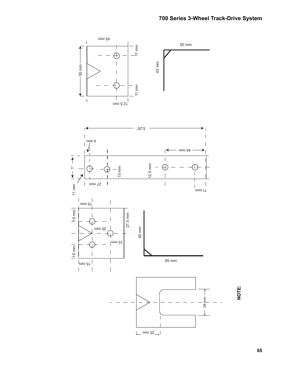 700 series 3-wheel track-drive system | Cub Cadet Medium Frame 3 Stage User Manual | Page 69 / 150