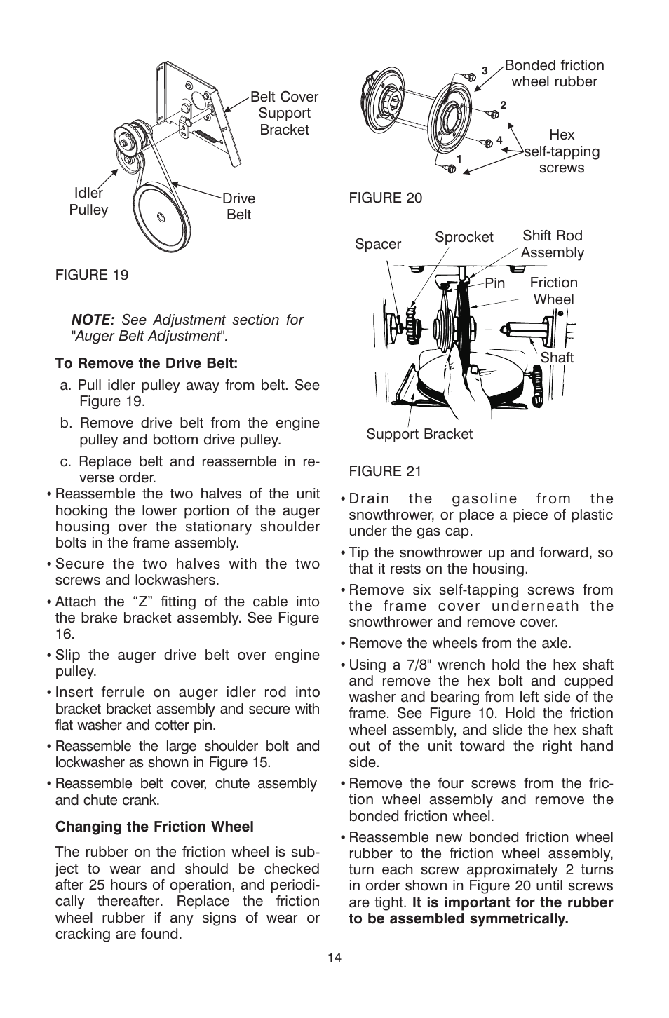 Cub Cadet ogst3305 User Manual | Page 14 / 19