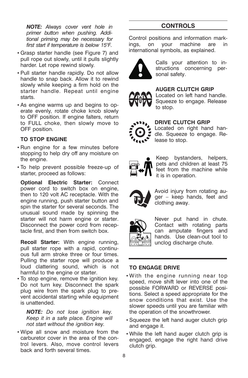 Cub Cadet ogst3305 User Manual | Page 8 / 19