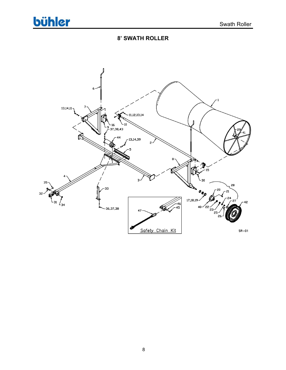 Buhler Swath Roller FK358 User Manual | Page 11 / 20